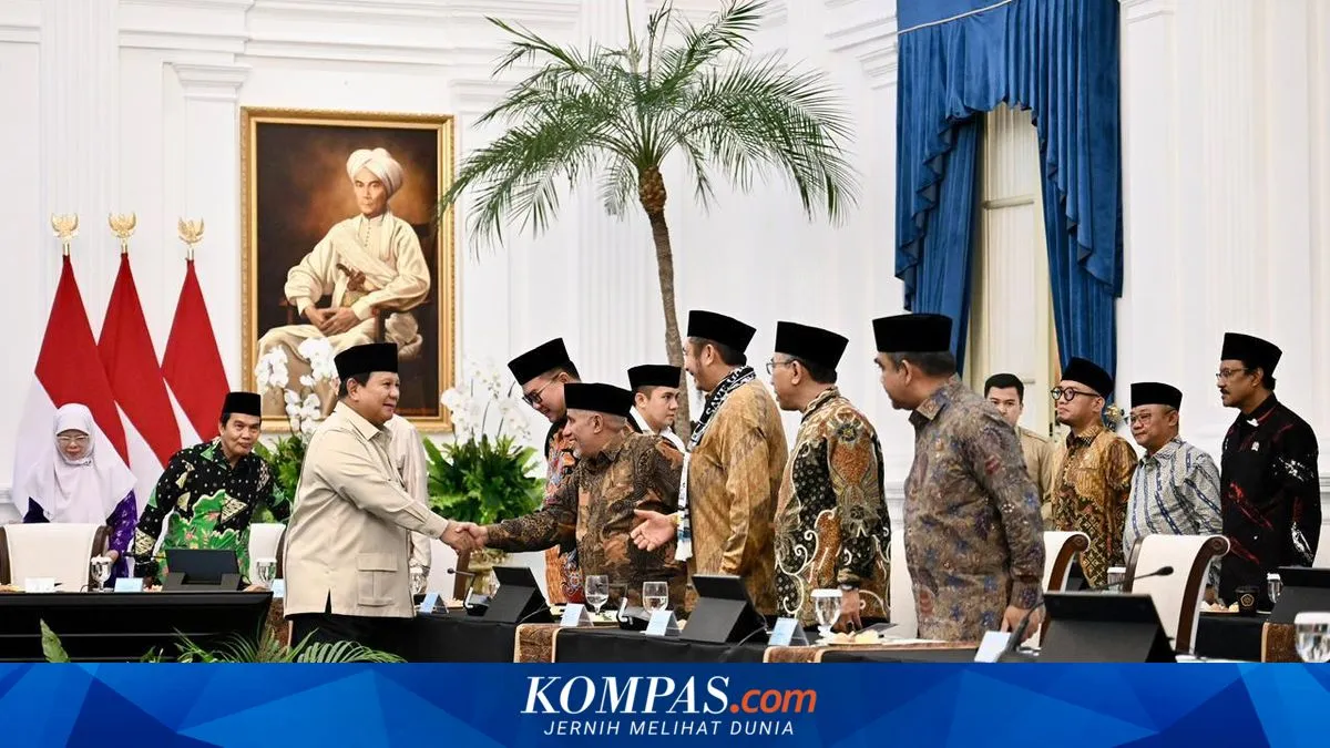 Prabowo Temui Tokoh Ormas Islam di Istana, Bahas Board of Peace dan Dukungan untuk Palestina