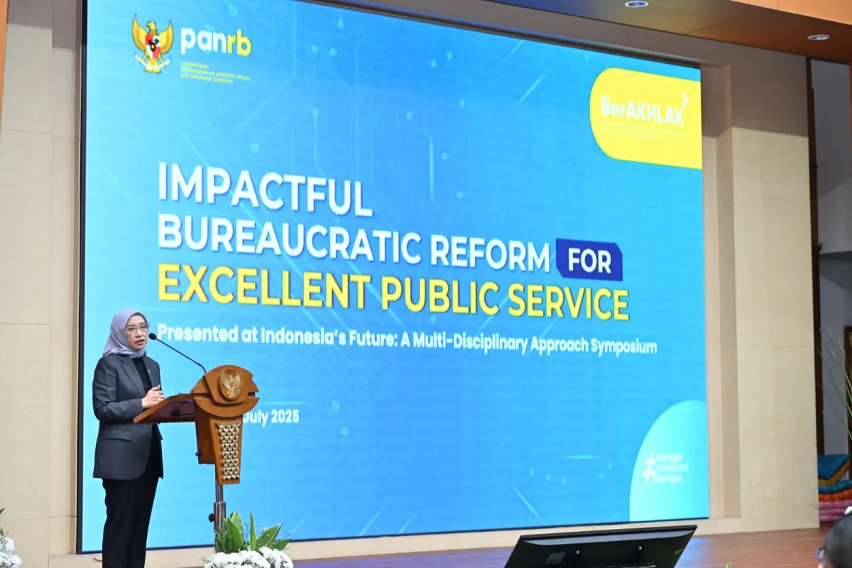 Menteri PANRB Paparkan Grand Design Reformasi Birokrasi 2025–2045 Menuju Birokrasi Berkelas Dunia