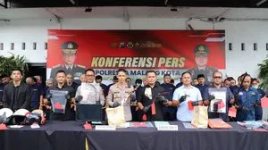 Operasi Sikat Semeru 2025: Polresta Malang Kota Ungkap 44 Kasus, Amankan 51 Tersangka