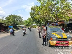 Polsek Rambutan Intensifkan Patroli untuk Cegah Kejahatan Jalanan