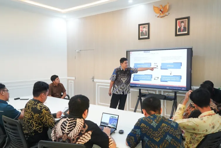 Wahyu Agus Pratama Pimpin Rakor Percepatan Pengentasan Wilayah Blank Spot di Sulteng