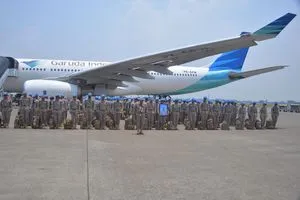 Polri Berangkatkan 140 Personel Satgas FPU 7 MINUSCA ke Bangui Gantikan FPU 6