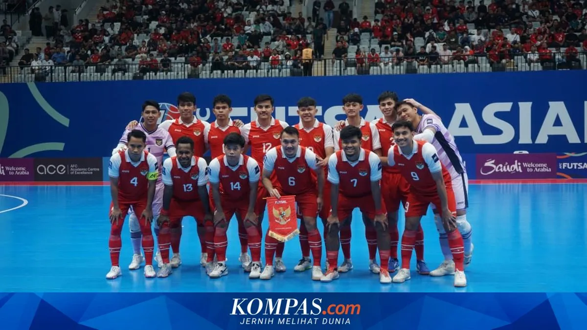 Semifinal Piala Asia Futsal 2026: Indonesia vs Jepang Masih 0-0, Yogi Saputra Cedera Menit ke-8