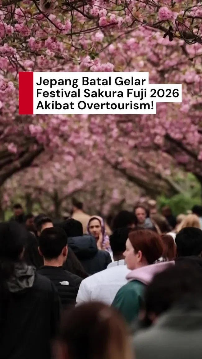 Festival Sakura Fuji 2026 Dibatalkan Akibat Overtourism