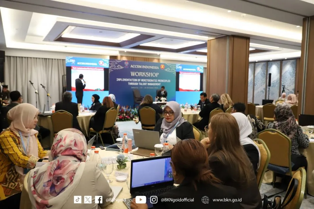 BKN Gelar Workshop Penguatan Meritokrasi dan Manajemen Talenta di ASEAN
