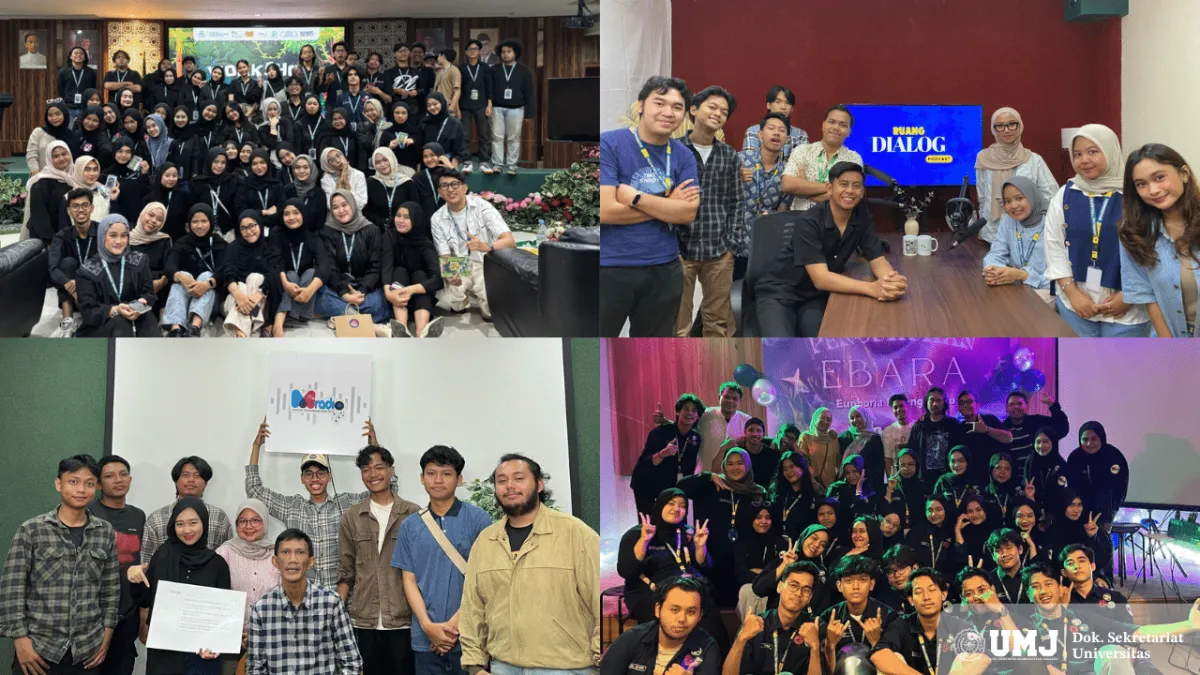 MRadio UMJ Jadi Ruang Belajar Penyiaran, Asah Bakat dan Perluas Relasi Mahasiswa