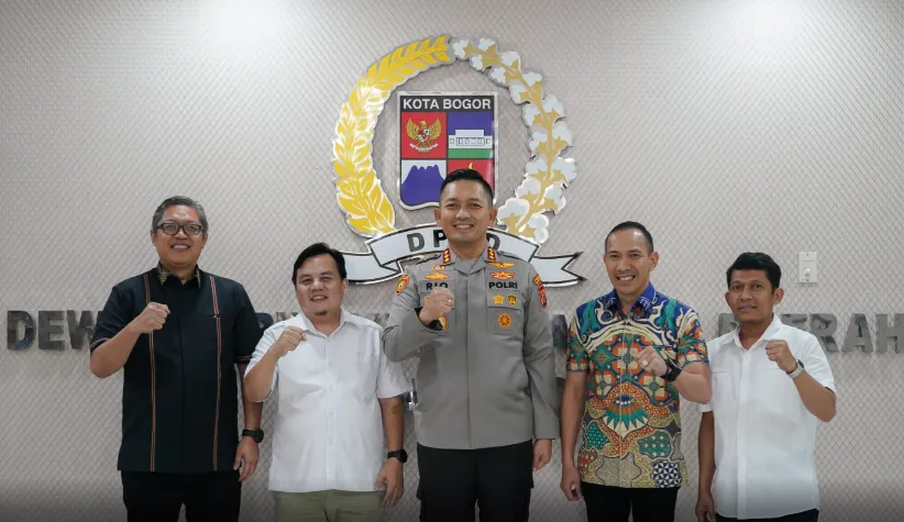 Kapolresta Bogor Kota dan DPRD Perkuat Sinergi untuk Keamanan Masyarakat