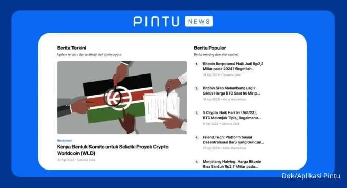 Pintu News: Sumber Informasi dan Edukasi Terpercaya di Era Pertumbuhan Industri Crypto dan Web3 di Indonesia