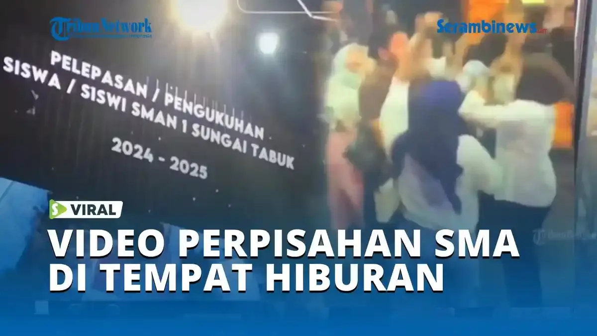 Perpisahan Siswa SMAN 1 Sungai Tabuk di THM Viral, Pihak Sekolah Didesak Mundur