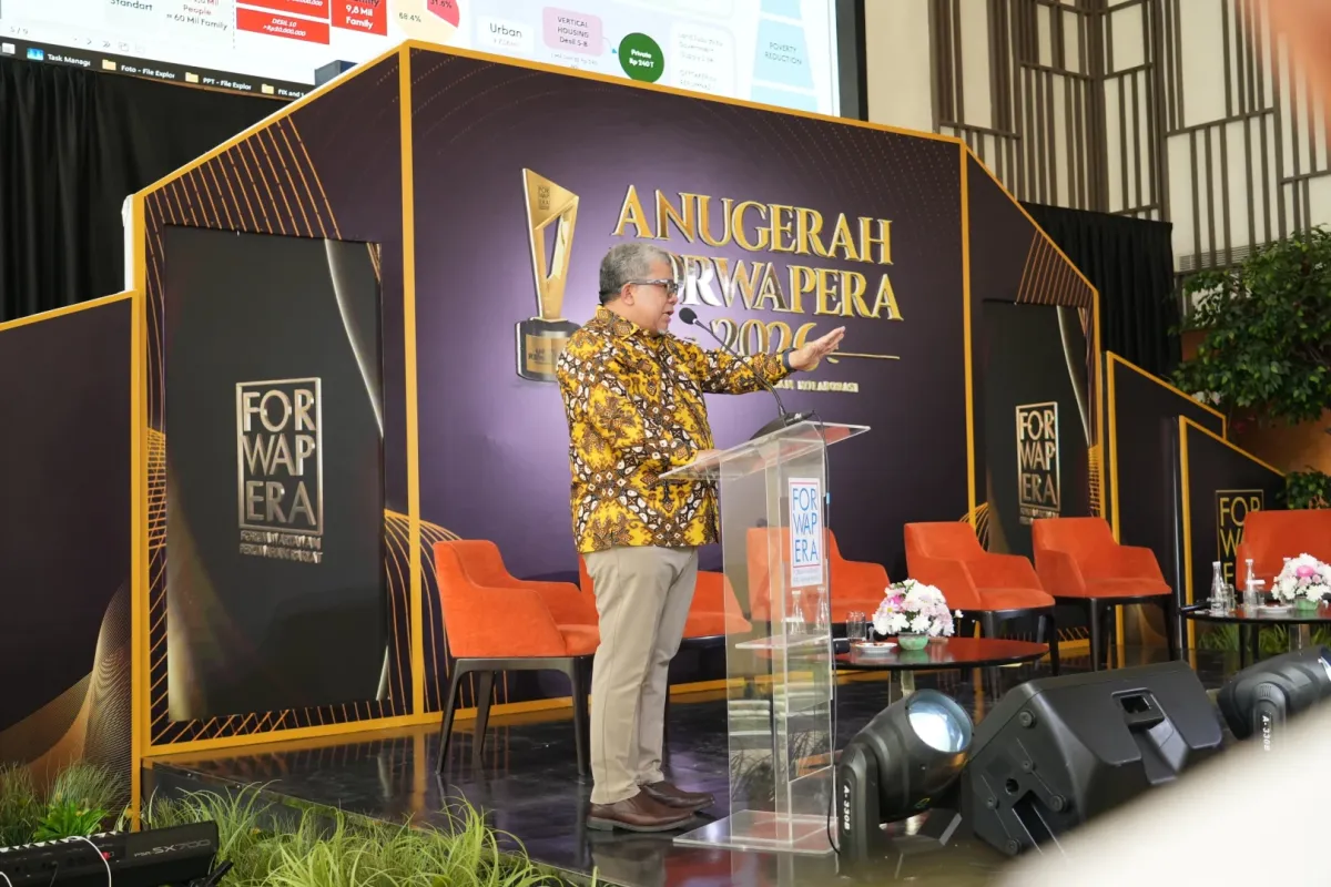 Wamen PKP Soroti Pentingnya Data untuk Hunian Layak di Forwapera 2026