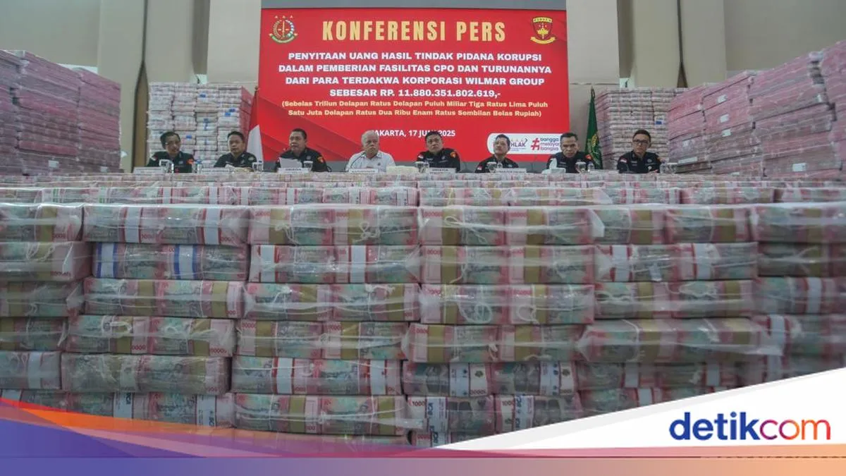 Penyitaan Uang Hasil Korupsi Terbesar dalam Sejarah Kejaksaan Agung: Rp 11,8 Triliun