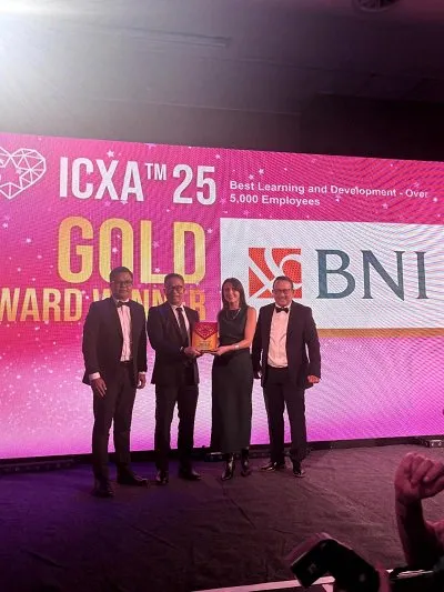 BNI Sukses Raih Dua Penghargaan di ICXA 2025 atas Inovasi Layanan Digital