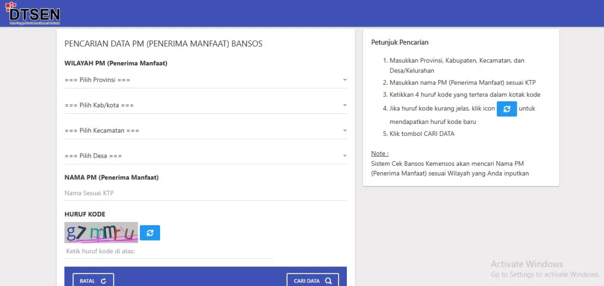 Panduan Cek Desil DTSEN 2026 untuk Verifikasi Kelayakan Bansos via Aplikasi dan Situs Kemensos