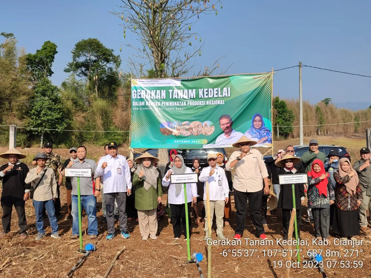 Cianjur Ditetapkan Sebagai Sentra Produksi Kedelai Jawa Barat