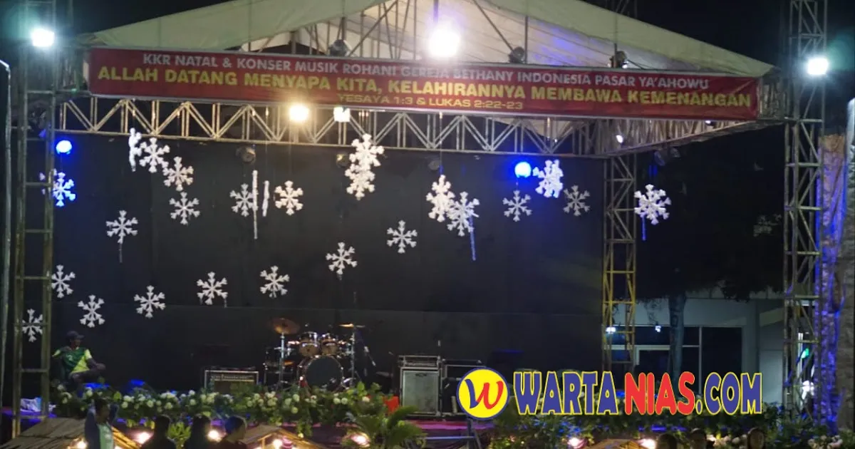 Perayaan Natal dan KKR Gereja Bethany Indonesia Akan Diselenggarakan di Gunungsitoli