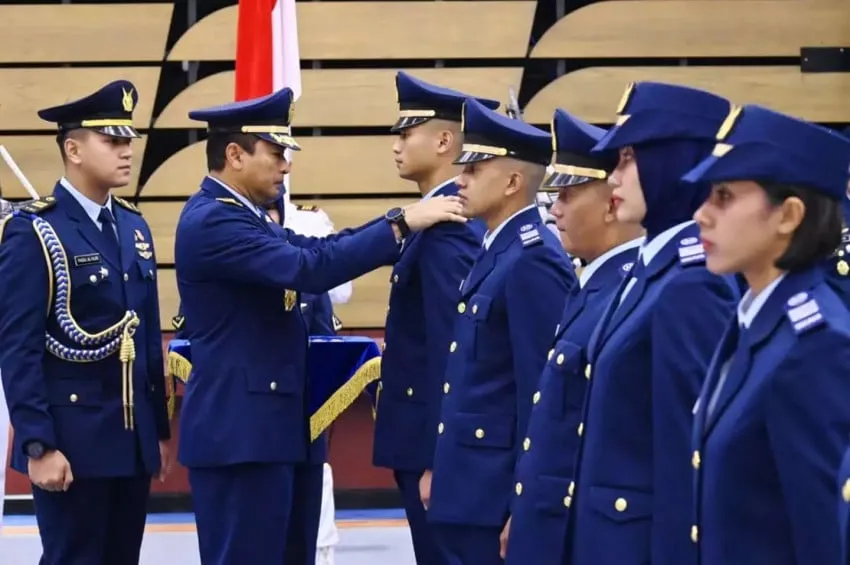 Enam Atlet TNI AU Dapat Pangkat Perwira Usai Raih Prestasi Internasional