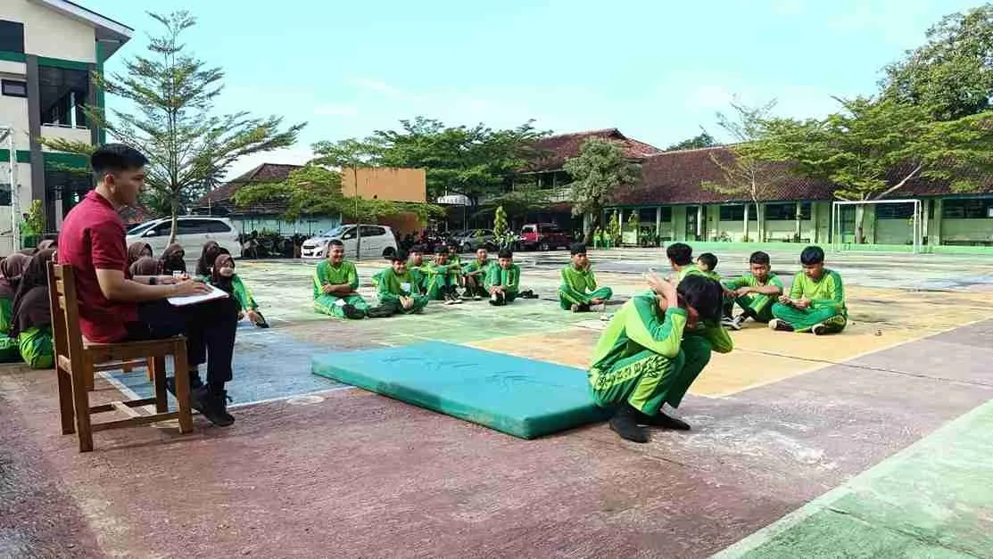 Ujian Praktik PJOK Kelas IX di MTs Negeri 3 Banyumas Sebagai Penilaian Akhir