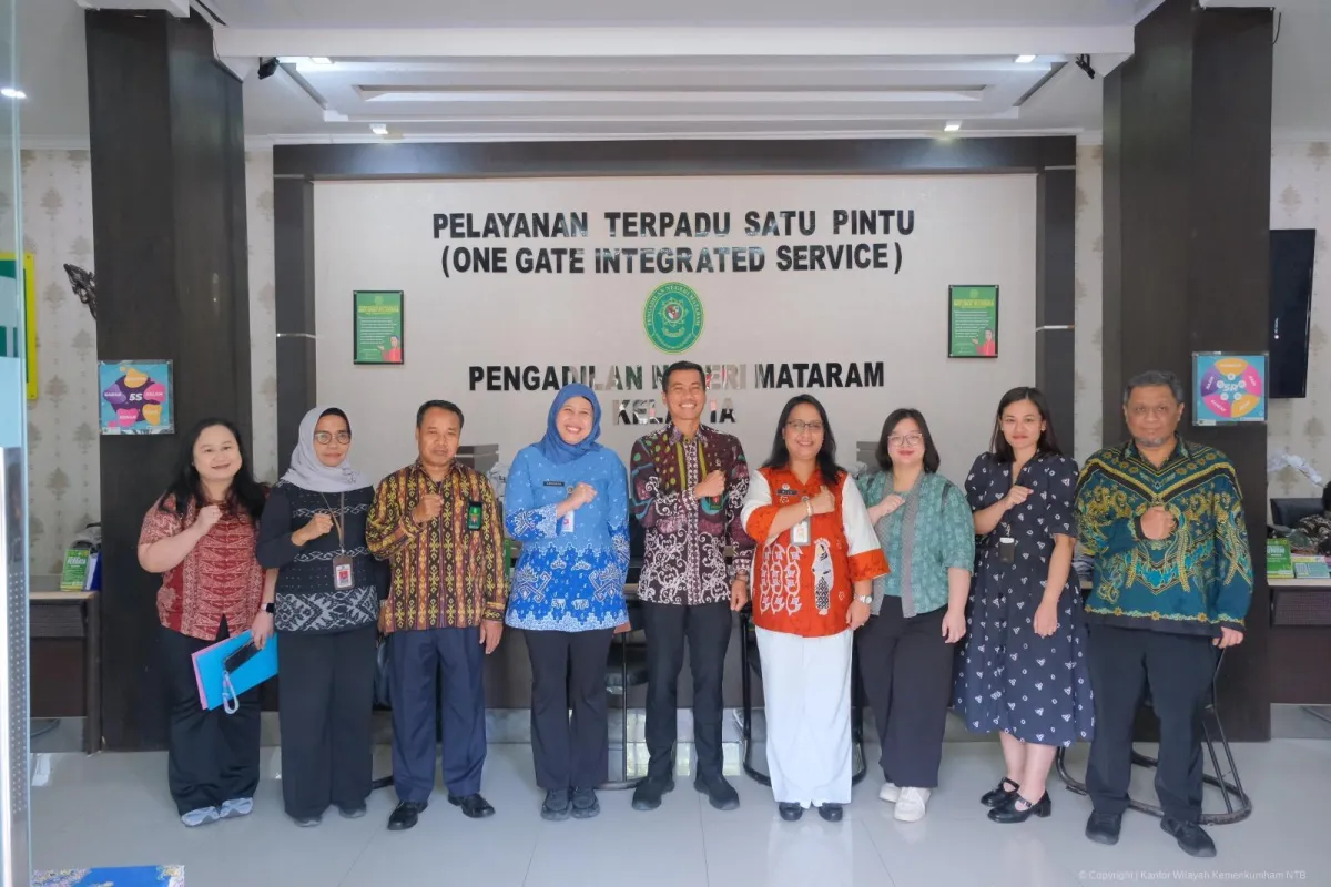Kemenkum NTB Dukung Pengumpulan Data Penyelesaian Sengketa Hukum Perdata Internasional di Mataram