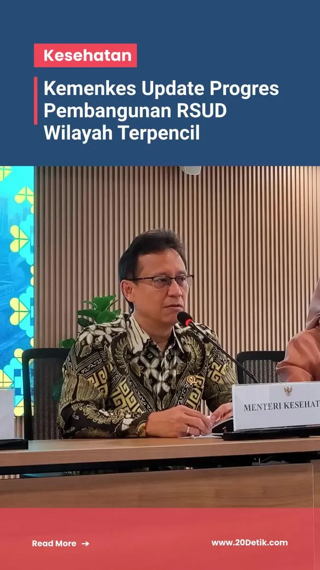 Kemenkes RI Targetkan Pembangunan 66 RSUD di Wilayah Terpencil