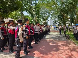 Polres Dumai Kerahkan 126 Personel Amankan Konser Kemanusiaan untuk Sumatera dan Palestina