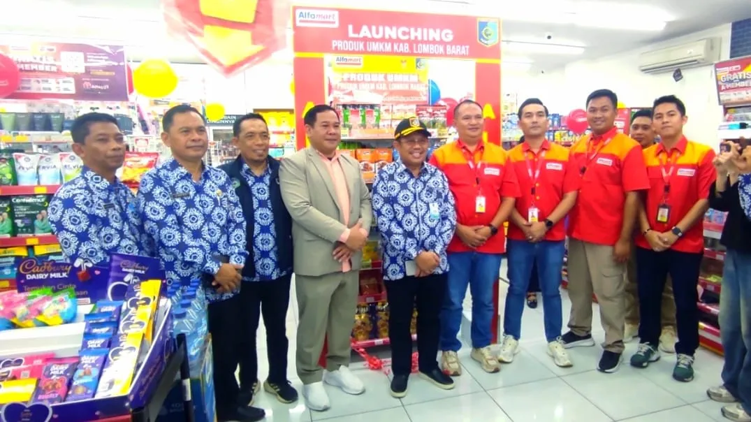 Produk UMKM Lombok Barat Resmi Masuk Jaringan Alfamart