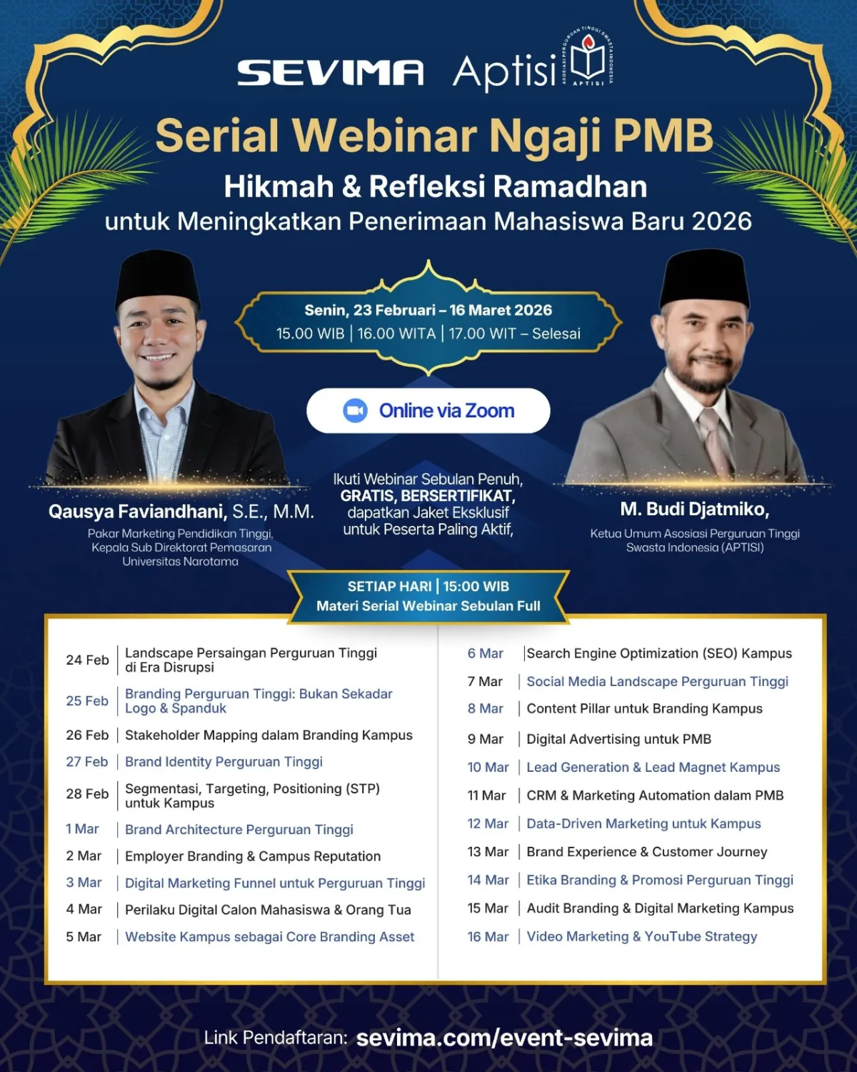 Webinar Strategi Branding Website Kampus untuk Tingkatkan PMB 2026