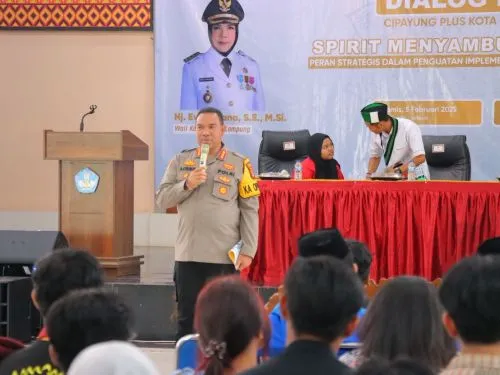 Kapolresta Bandar Lampung Ajak Pemuda Berperan dalam Pembangunan Kota