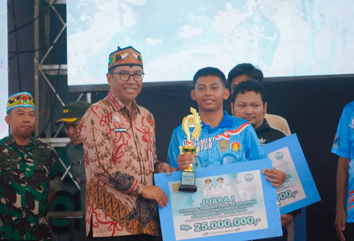 Turnamen Catur Gubernur Cup 2025 Resmi Ditutup, Kalteng Raih 16 Norma Master Nasional
