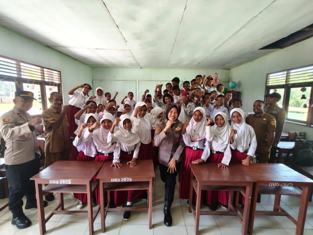 Polsek Waesama Laksanakan Edukasi Seksual Dini untuk Lindungi Anak