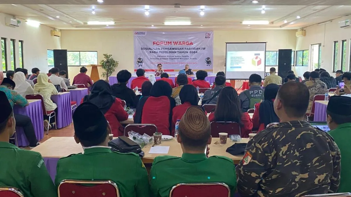 Bawaslu Subang Sosialisasikan Pengawasan Partisipatif Pilkada 2024 lewat Forum Warga