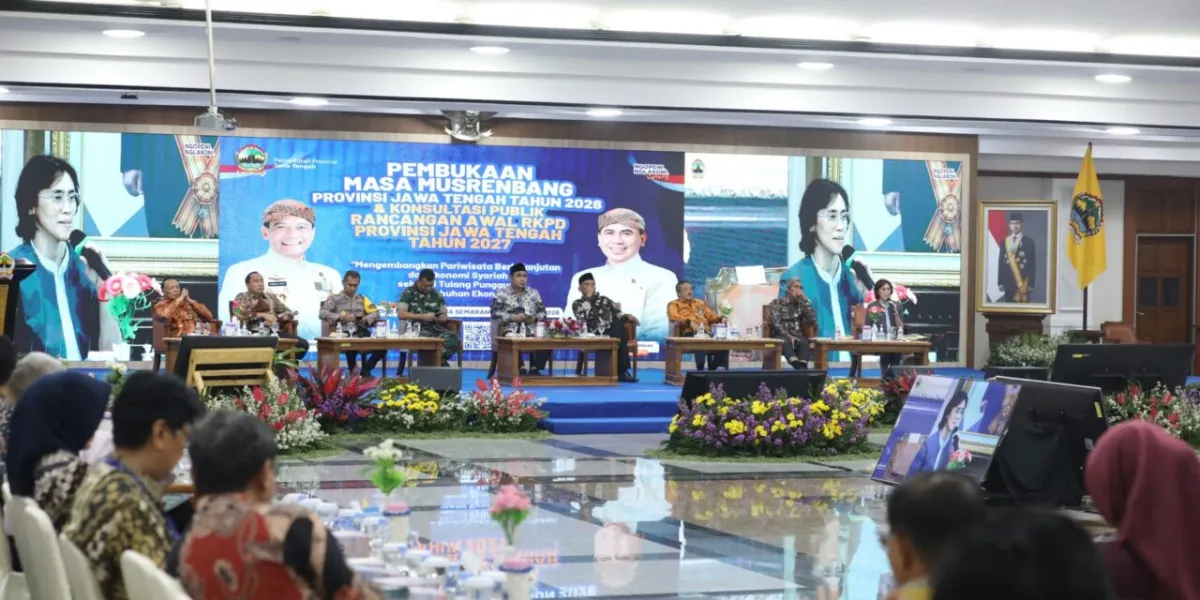 Musrenbang Jateng 2026: Fokus pada Pariwisata Berkelanjutan dan Ekonomi Syariah