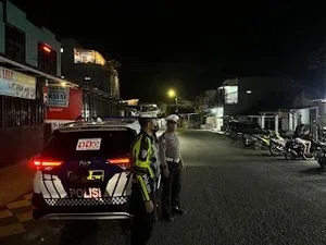 Satlantas Polres Pagar Alam Intensifkan Patroli KTL di Titik Rawan untuk Cegah Balap Liar