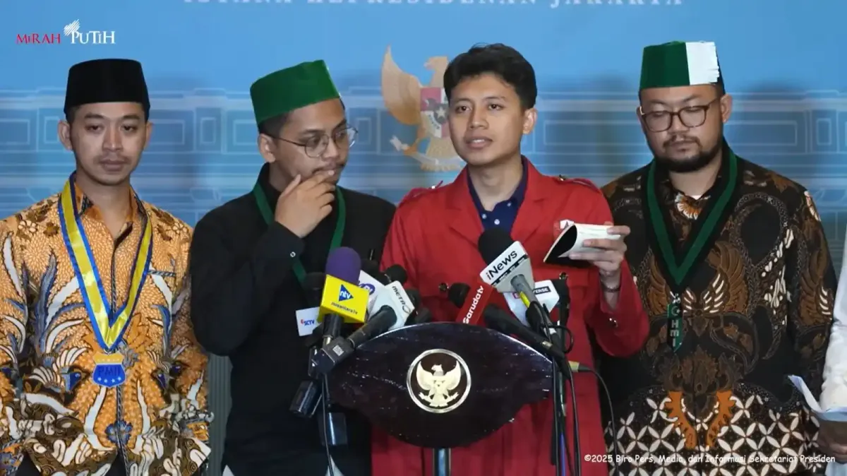 Mahasiswa Sampaikan 17+8 Tuntutan Rakyat Terkait Pajak di Istana