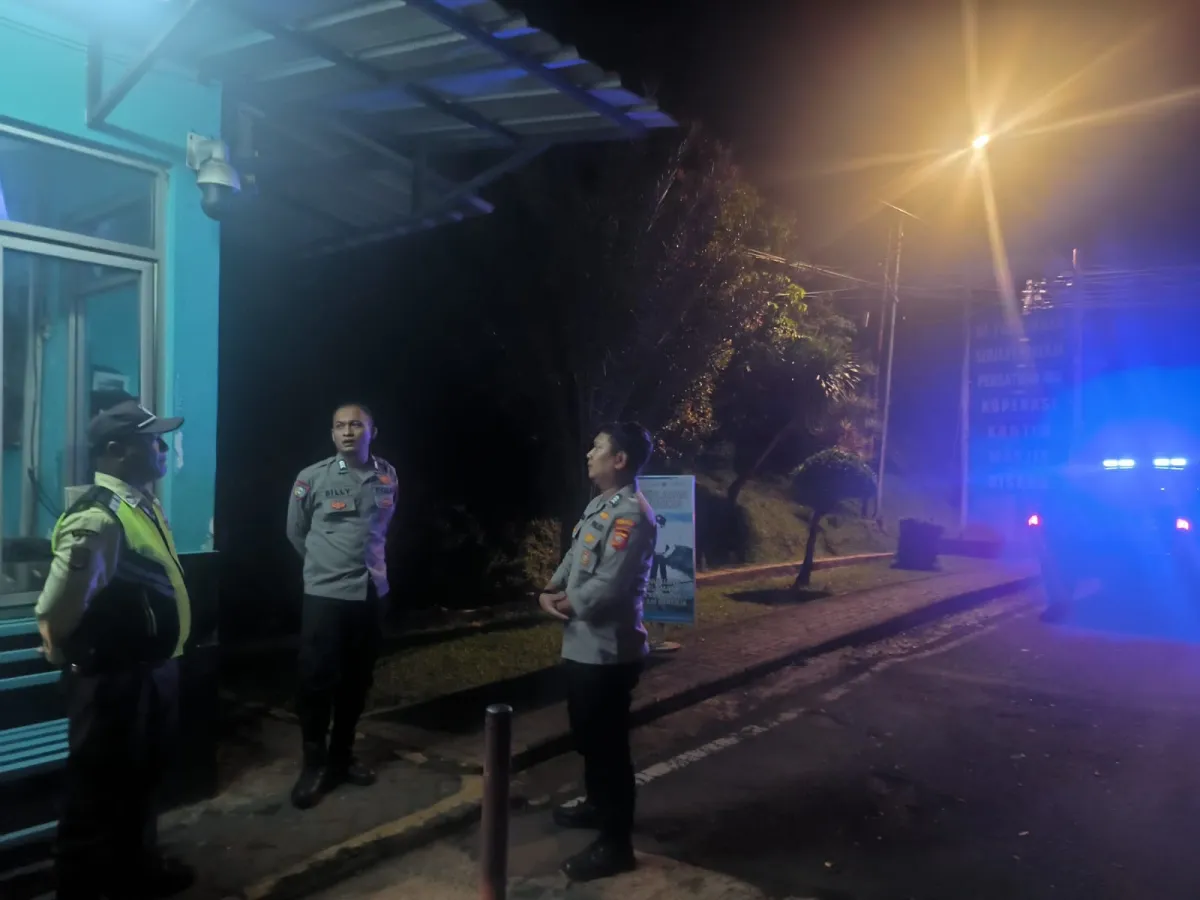 Polsek Plered Gelar Patroli Blue Light untuk Tingkatkan Keamanan Malam Hari