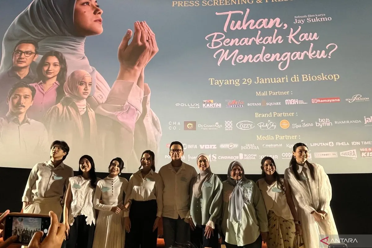 Film Drama Religi "Tuhan, Benarkah Kau Mendengarku?" Tayang di Bioskop Mulai 29 Januari 2026