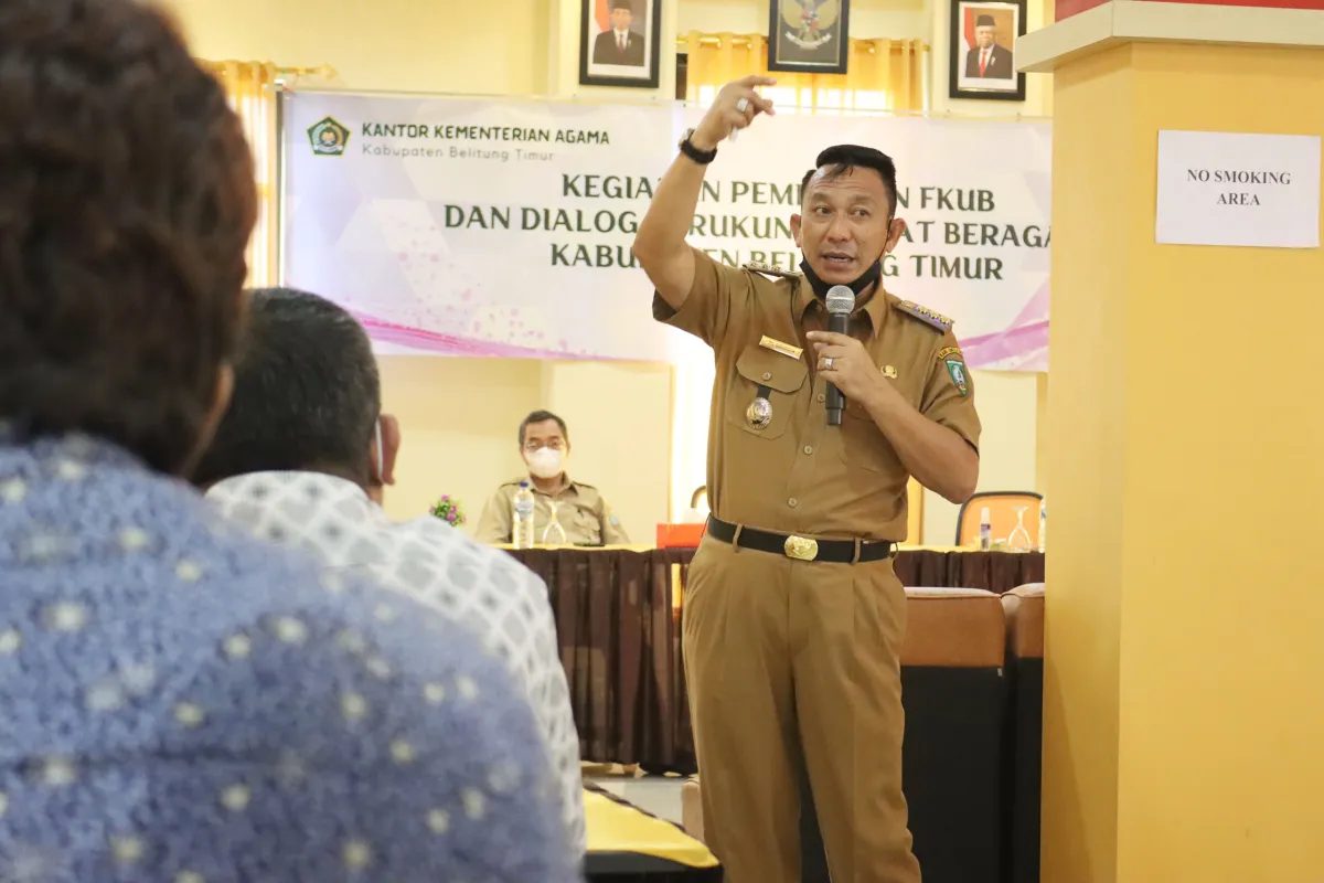 Bupati Beltim Ajak FKUB Perkuat Kerukunan Umat Beragama dan Tangkal Hoaks SARA