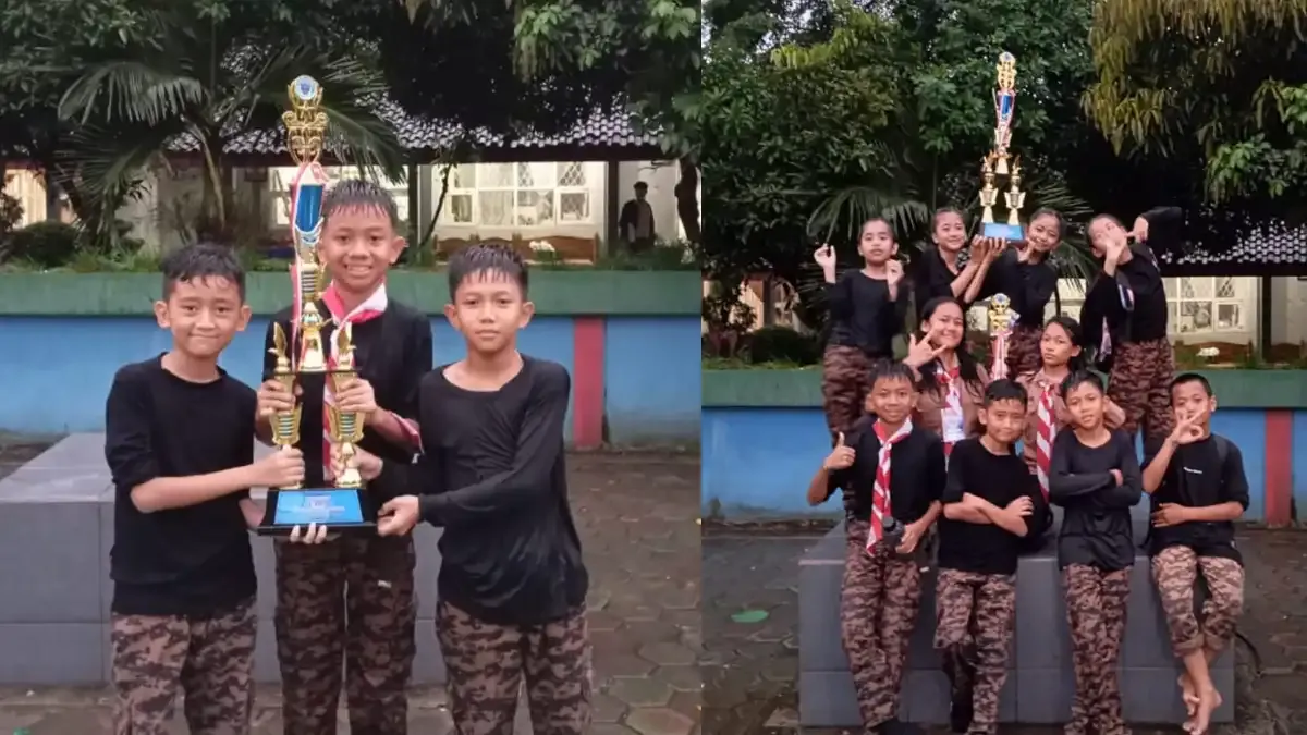 SDN Tajur 3 Sukses Borong Dua Trofi di Cakra Scout Competition