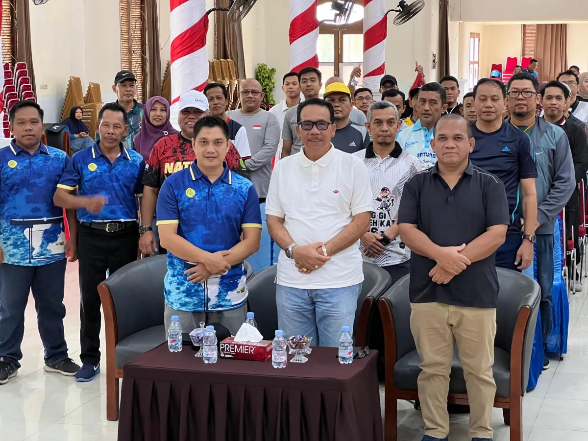 Wabup Natuna Resmi Buka Turnamen Tenis Meja Antar Instansi 2025