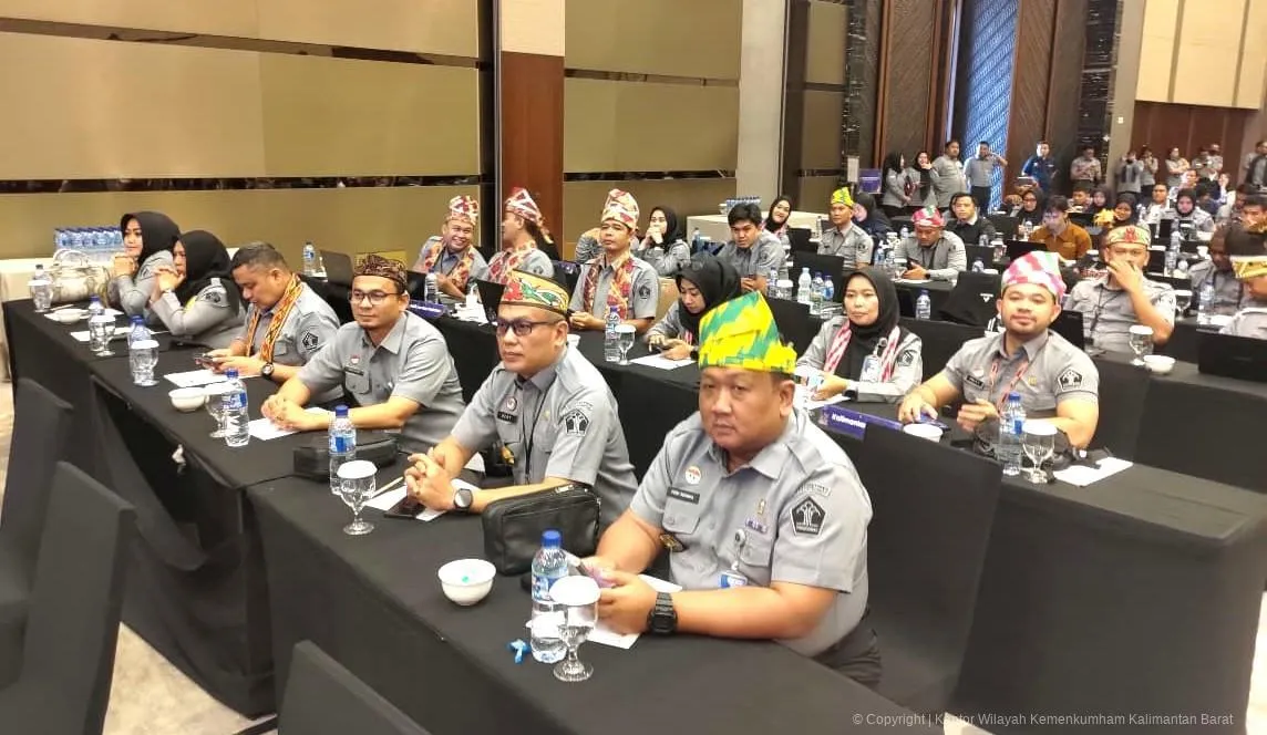 Kanwil Kemenkum Kalbar Ikuti Rekonsiliasi Pemutakhiran Data Laporan Keuangan dan BMN 2025