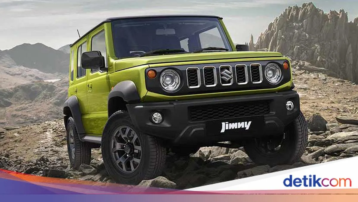 Suzuki Jimny 5 Pintu: Ketersediaan Stok Terjamin untuk Konsumen