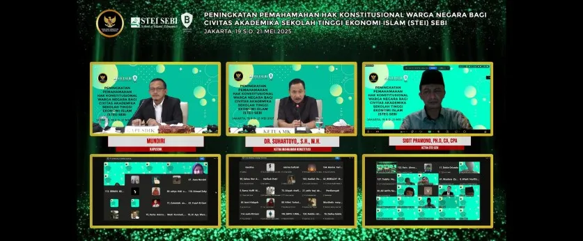 Ketua MK Dorong Mahasiswa Perkuat Pemahaman Hak Konstitusional Warga Negara