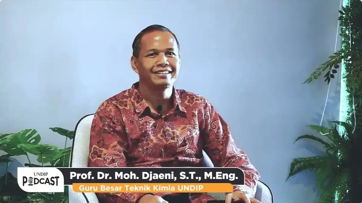Prof. Moh. Djaeni UNDIP Kembangkan Pengeringan Suhu Rendah Berbasis Zeolit dan Smart Food untuk Ketahanan Pangan