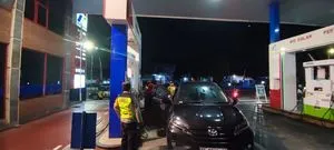 Polsek Sananwetan Tingkatkan Patroli Rutin di SPBU untuk Keamanan Masyarakat