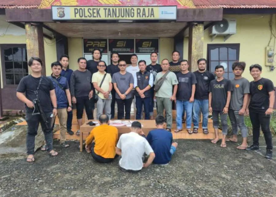 Tiga Pelaku Pencurian di Tanjung Raja Ditangkap Polisi