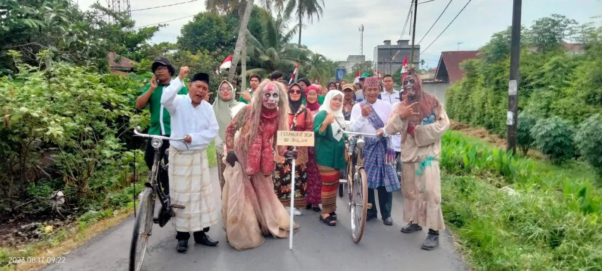 Teater Hantu Horor Memikat Masyarakat Serdang Bedagai