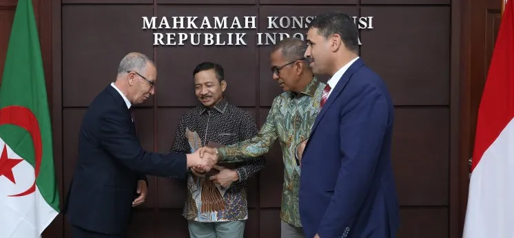 Delegasi MK Aljazair Kunjungi MK Indonesia untuk Perkuat Kerja Sama