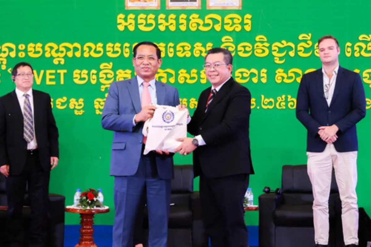 Kamboja Rayakan Hari TVET Nasional, Dorong Penyelarasan Pendidikan Kejuruan dengan Kebutuhan Kerja ASEAN