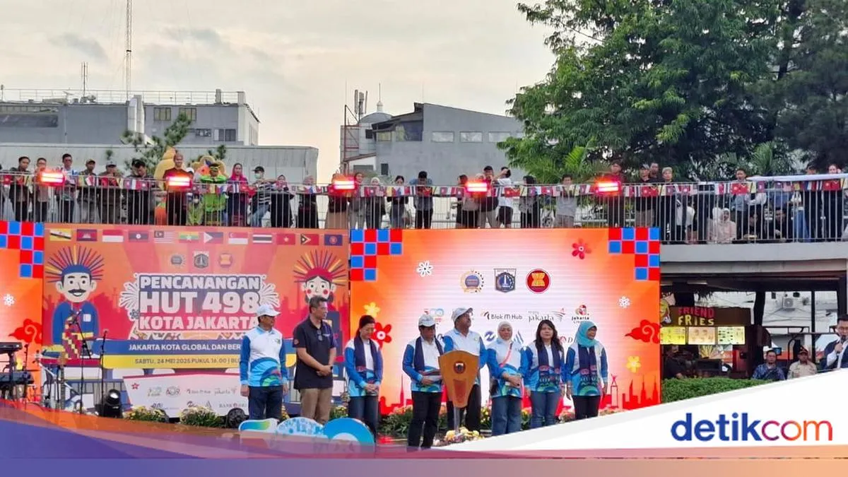 Gubernur Pramono Anung Canangkan HUT Ke-498 Jakarta dan Revitalisasi Blok M Hub