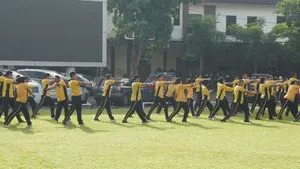 Polres Jombang Gelar Senam Kebugaran untuk Tingkatkan Kesehatan Personel