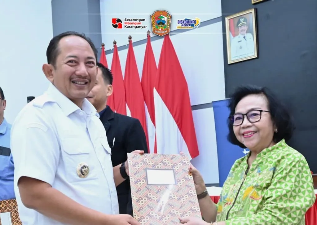 Pemkab Karanganyar Serahkan SPPT PBB-P2 2026 dengan Fokus Peningkatan Pelayanan Publik
